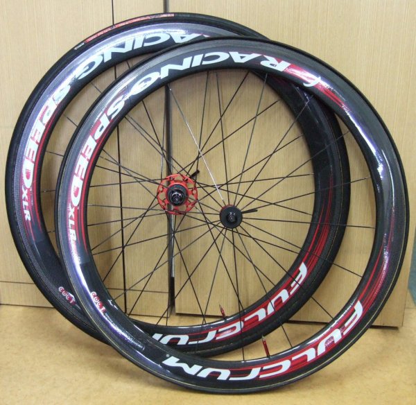 画像2: 【限定特価 26％OFF！】FULCRUM RACING SPEED XLR 50 カーボンホイール 前後セット (2)